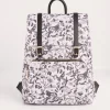 Fashion Fable England Tree Of Life Monochrome Medium Backpack