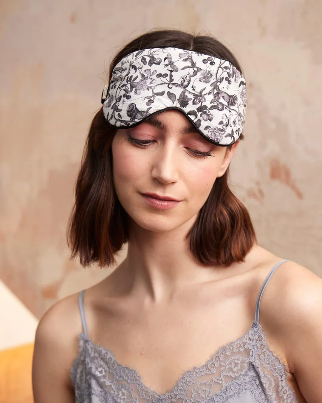 Fashion Fable England Tree of Life Monochrome Sleep Mask