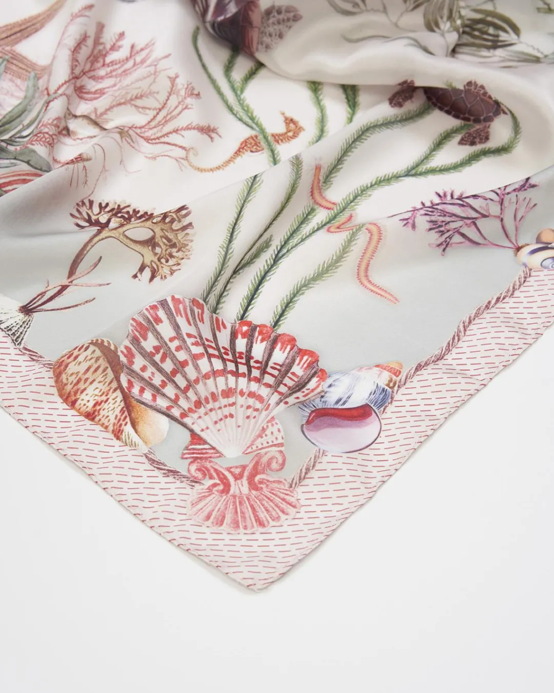 Hot Fable England Tropical Escape Square Scarf
