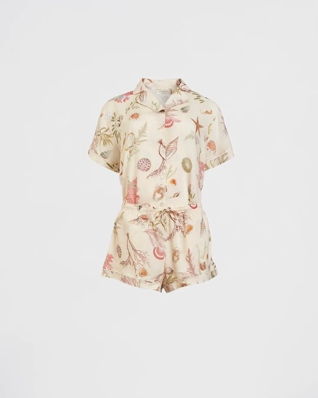 Clearance Fable England Whispering Sands Lotus Pink Short Pajamas