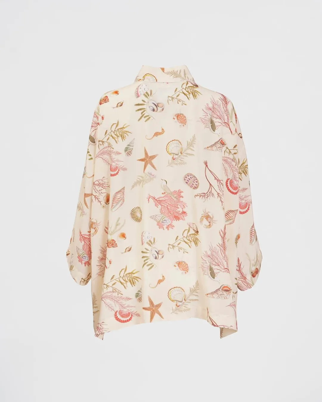Outlet Fable England Whispering Sands Lotus Pink Short Kimono