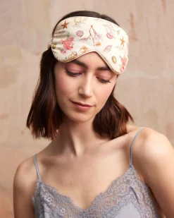 Sale Fable England Whispering Sands Lotus Pink - Sleep Mask - One Size