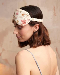 Sale Fable England Whispering Sands Lotus Pink - Sleep Mask - One Size