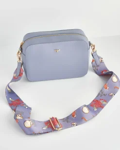 Discount Fable England Whispering Sands Powder Blue Camera Bag