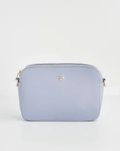 Discount Fable England Whispering Sands Powder Blue Camera Bag