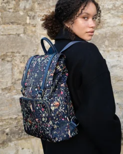 Online Fable England Wolf Garden Large Navy Backpack