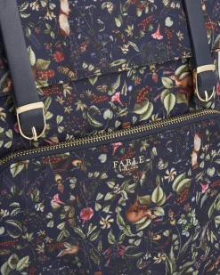 Online Fable England Wolf Garden Large Navy Backpack