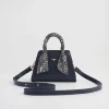 Online Fable England Wolf Garden Mini Navy Tote