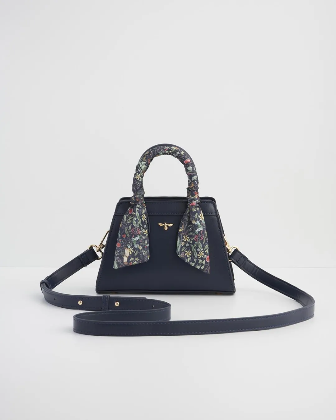 Online Fable England Wolf Garden Mini Navy Tote