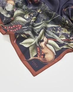 Discount Fable England Wolf Garden Narrative Square Scarf