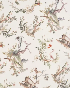 Hot Fable England Wonderland Toile Silky Scarf