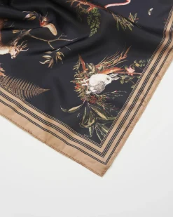 Best Fable England Wonderland Toile Square Scarf