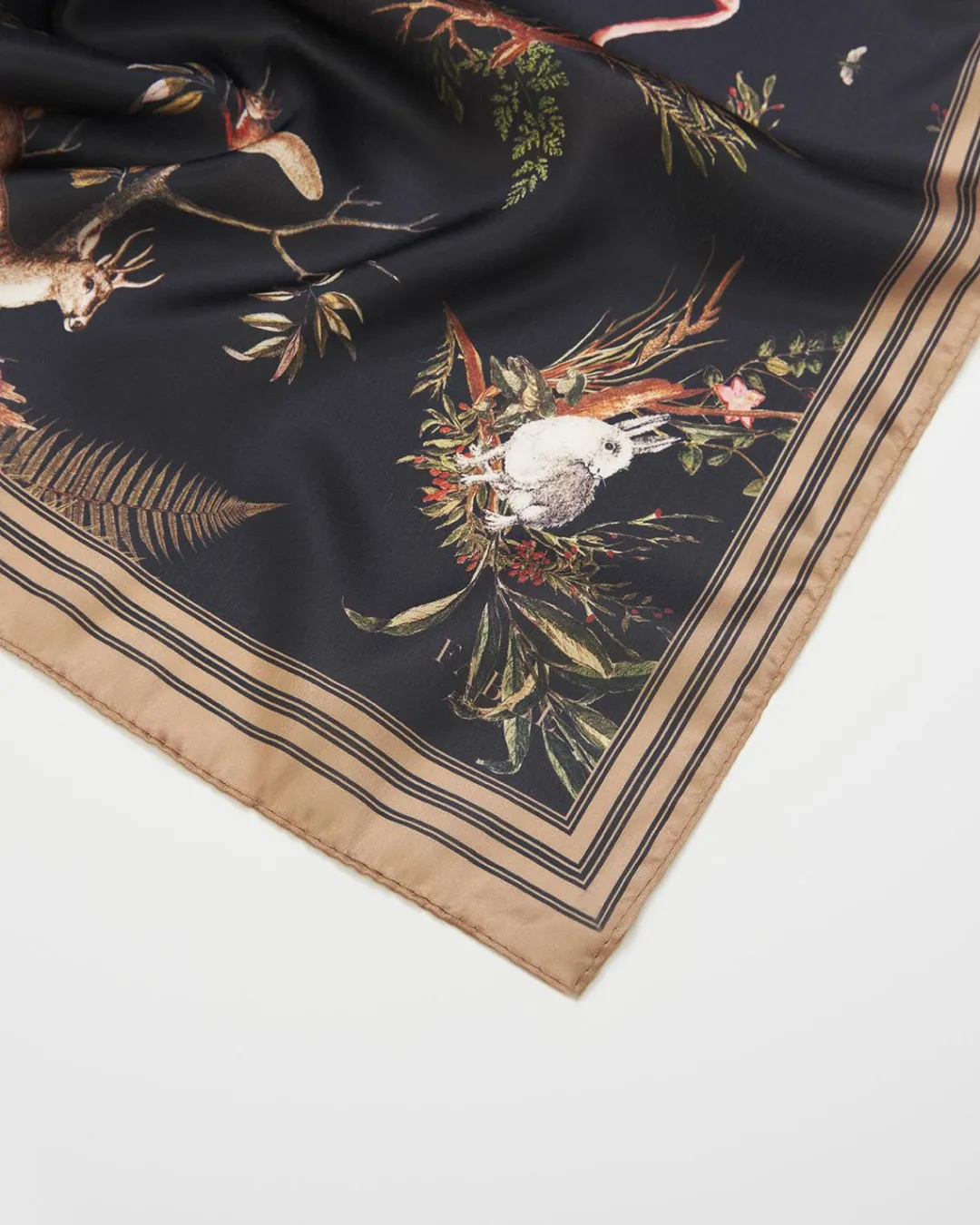 Best Fable England Wonderland Toile Square Scarf