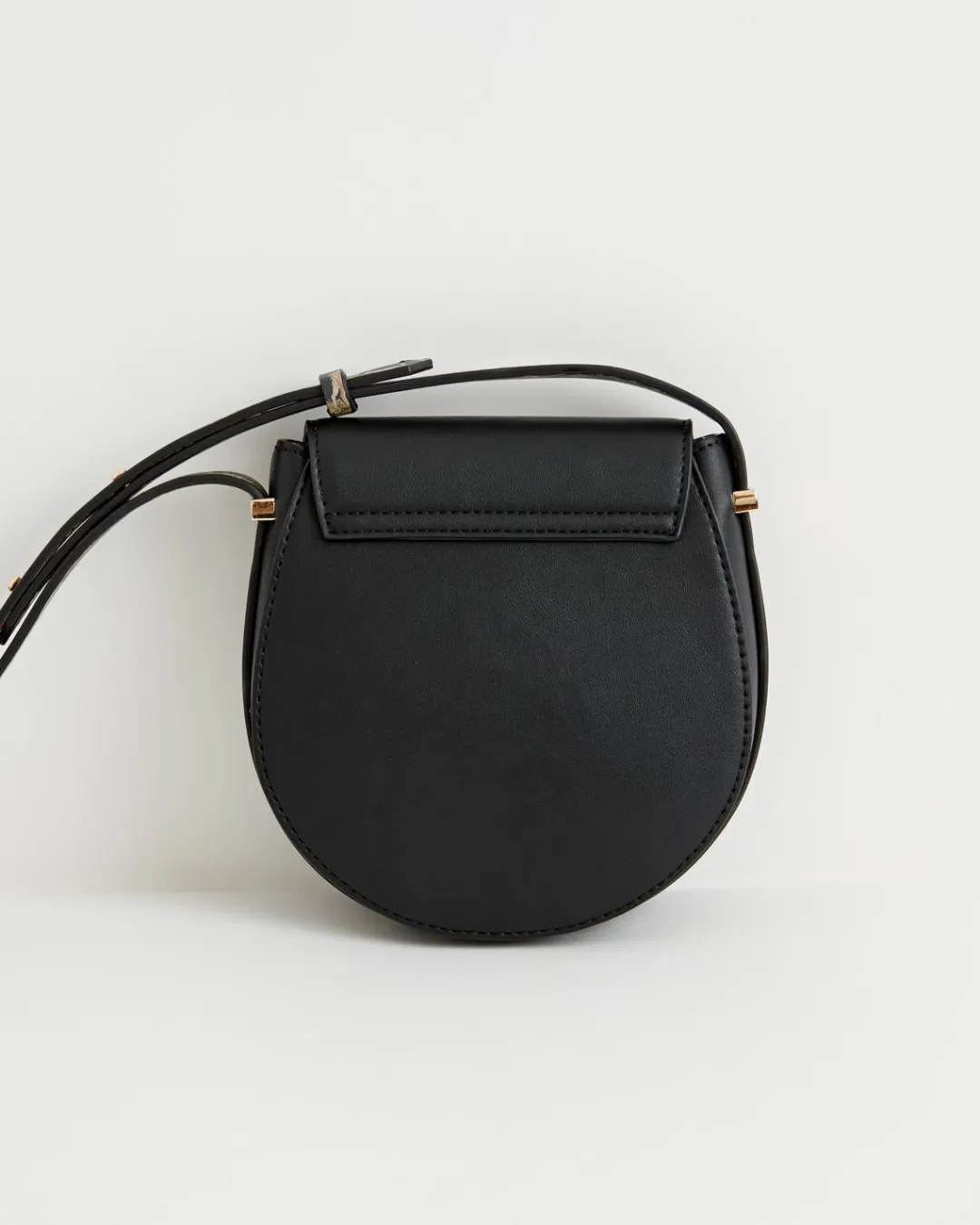 Fashion Fable England Woodland Toile Saddle Bag - Black