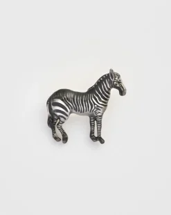 Sale Fable England Zebra Brooch