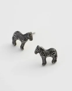 Best Fable England Zebra Stud Earrings